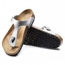 BIRKENSTOCK GIZEH BS SILVER 043851 2