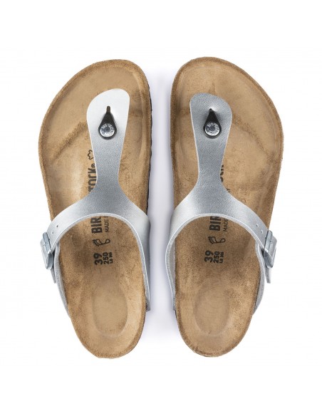 BIRKENSTOCK GIZEH BS SILVER 043851