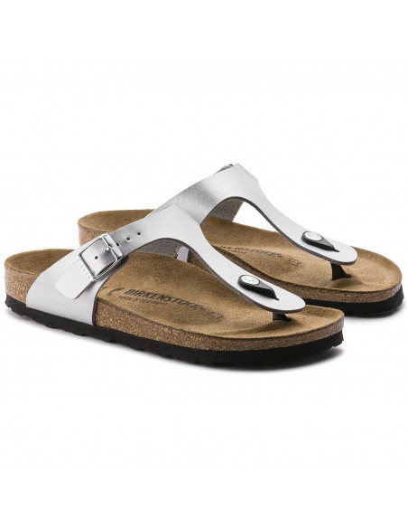 BIRKENSTOCK GIZEH BS SILVER 043851