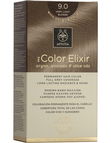 APIVITA MY COLOR ELIXIR 9.0 VERY LIGHT BLONDE 50ml + 75ml + 15ml