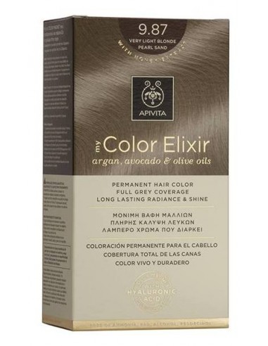 APIVITA MY COLOR ELIXIR 9.87 ΞΑΝΘΟ ΠΟΛΥ ΑΝΟΙΧΤΟ ΠΕΡΛΕ ΜΠΕΖ 50ml + 75ml + 15ml