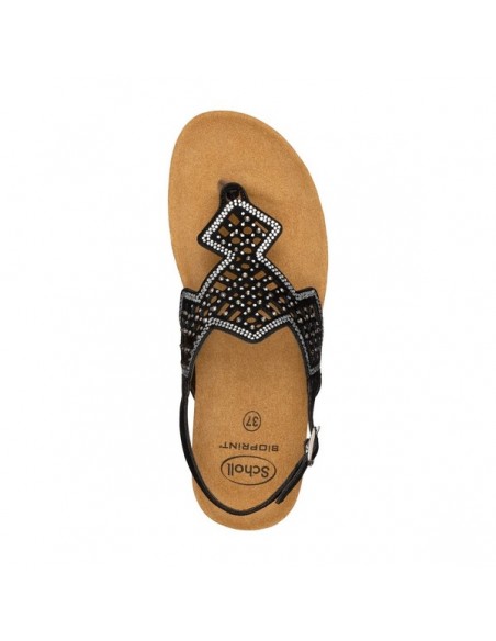 SCHOLL CAMILLA SANDAL χρώμα μαύρο F278251005 