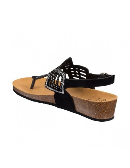 SCHOLL CAMILLA SANDAL χρώμα μαύρο F278251005 