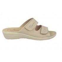 FLY FLOT ανατομική παντόφλα T4A59-CE χρώμα μπεζ 2