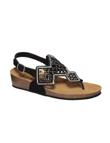 SCHOLL CAMILLA SANDAL χρώμα μαύρο F278251005 