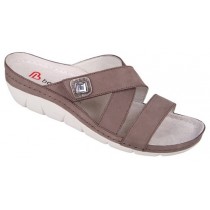 BERKEMANN ANIKO 01321-980 ANATOMIC SLIPPER COLOUR GRAU NUBUK