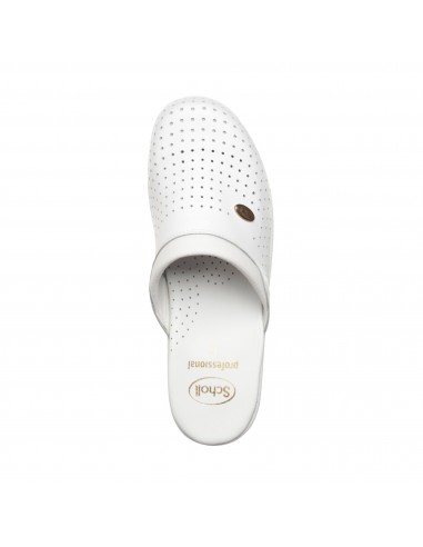 SCHOLL CLOG BACK GUARD WHITE