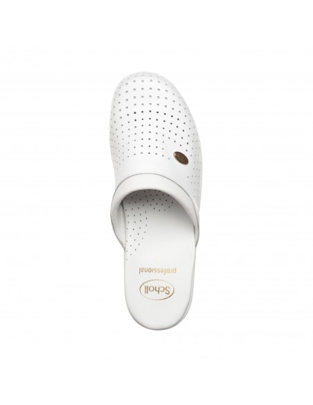 SCHOLL CLOG BACK GUARD ΣΑΜΠΩ ΛΕΥΚΟ