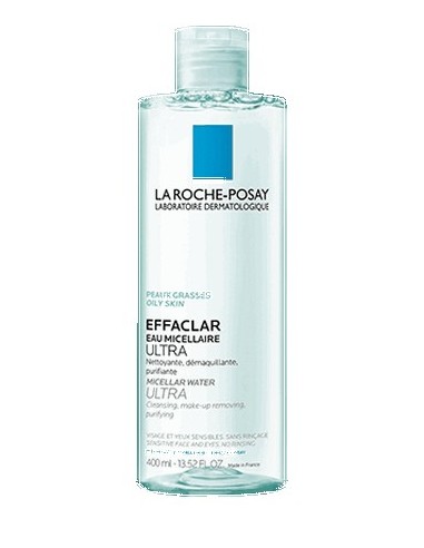 LA ROCHE POSAY EFFACLAR PURIFYING MICELLAR WATER FOR OILY SENSITIVE SKIN 400ml