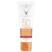VICHY IDEAL SOLEIL 3 IN 1 ANTI-AGEING ANTIOXIDANT CARE SPF50 50ml 