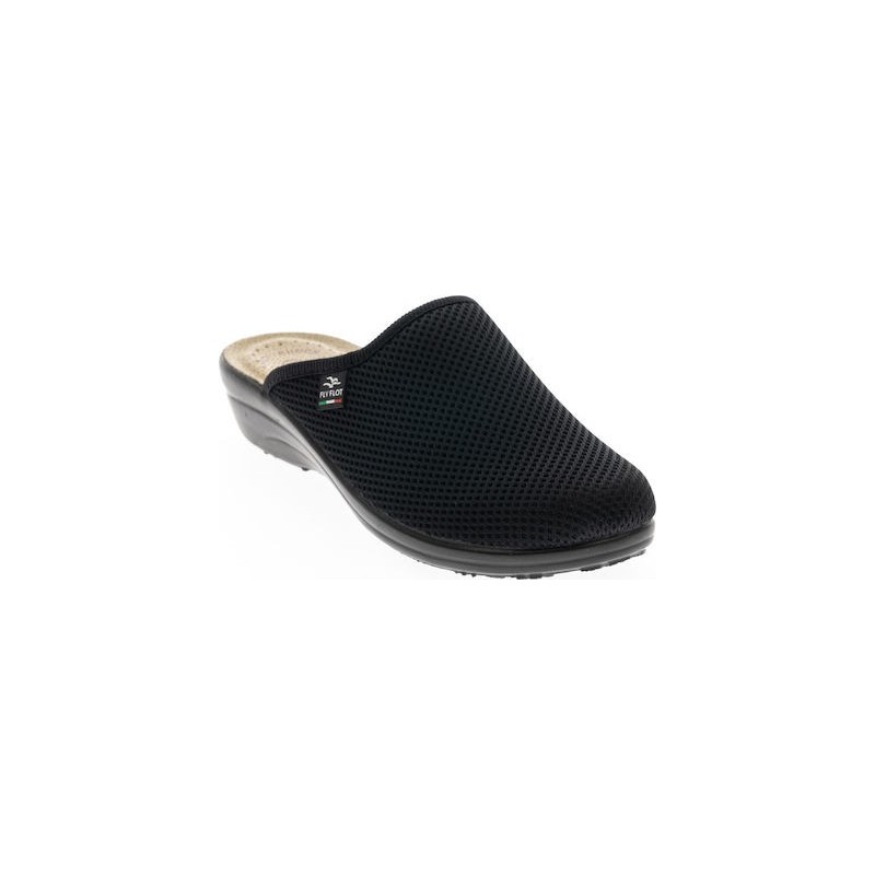 FLY FLOT T4 368 FE anatomic slippers colour black Shoe size 36