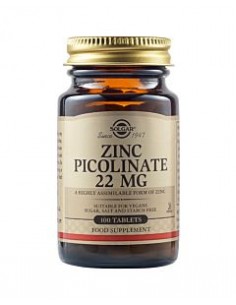 SOLGAR ZINC PICOLINATE 22mg... 2