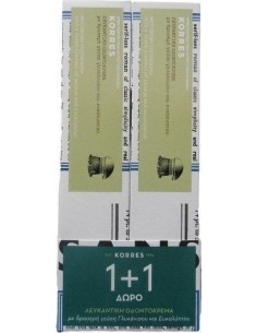 KORRES PROMO ΟΔΟΝΤΟΚΡΕΜΑ ΛΕΥΚΑΝΤΙΚΗ 75ml+1ΔΩΡΟ