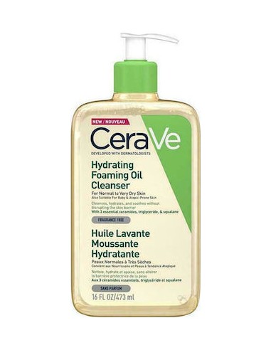 CERAVE HYDRATING FOAMING OIL CLEANSER...