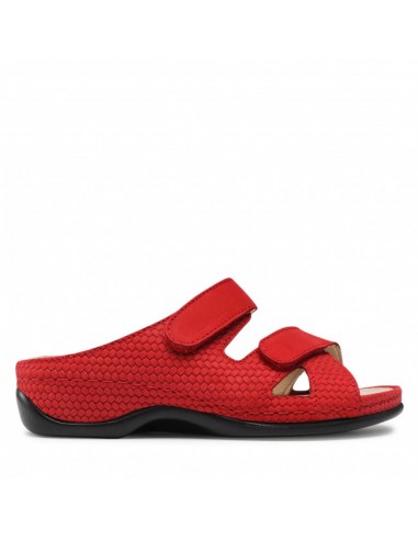 BERKEMANN FELIA 01023-233 ANATOMIC SLIPPER COLOUR RED