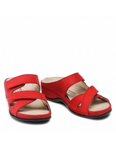 BERKEMANN FELIA 01023-233 ANATOMIC SLIPPER COLOUR RED