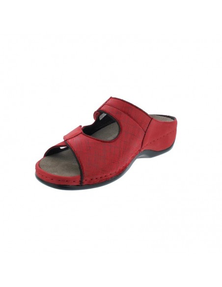 BERKEMANN JANNA 01027-272 ANATOMIC SLIPPER COLOUR RED