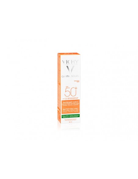 VICHY CAPITAL SOLEIL ΚΑΤΑ ΤΗΣ ΛΙΠΑΡΟΤΗΤΑΣ 3σε1 SPF50+ 50ml