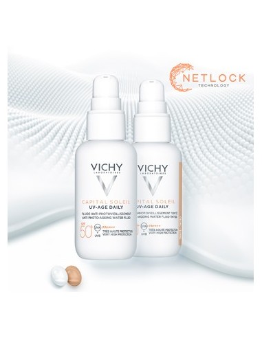 VICHY IDEAL SOLEIL UV-AGE DAILY SPF50+ ΜΕ ΧΡΩΜΑ 40ml