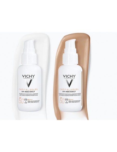 VICHY IDEAL SOLEIL UV-AGE DAILY SPF50+ ΜΕ ΧΡΩΜΑ 40ml