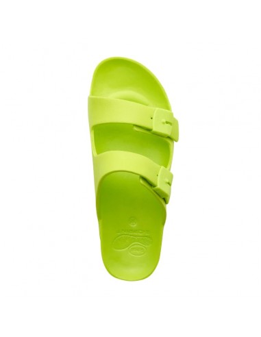 SCHOLL ANATOMIC MULE BAHIA LIME GREEN
