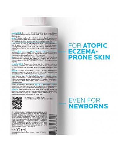 LA ROCHE LIPIKAR BAUME AP+M 400ml