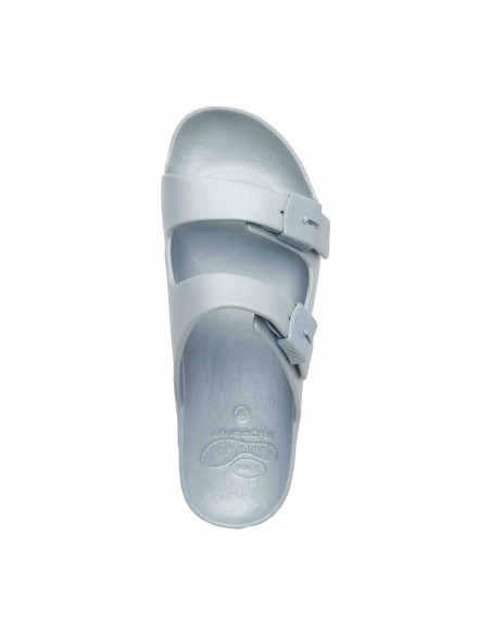 SCHOLL ANATOMIC MULE BAHIA SILVER F305761057