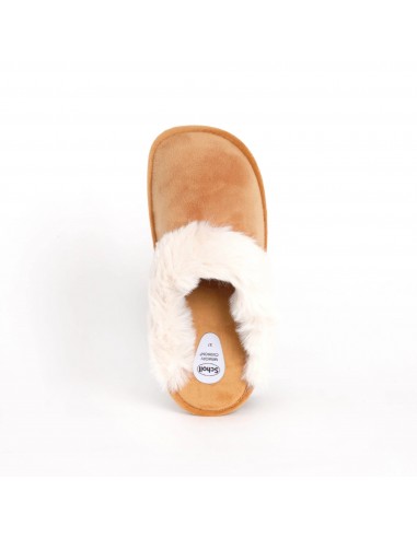 SCHOLL BRIENNE ANATOMIC SLIPPERS CAMEL