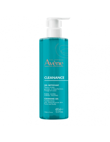 AVENE CLEANANCE GEL NETTOYANT 400ml