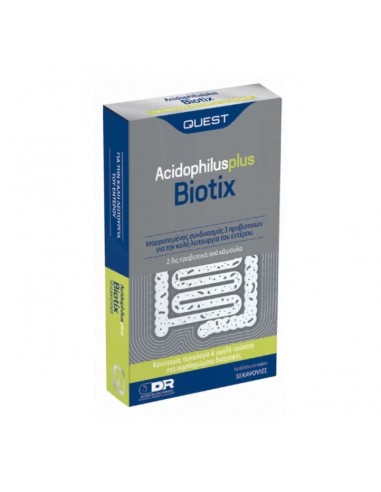QUEST ACIDOPHILUS PLUS BIOTIX  30caps