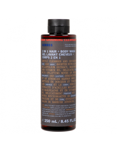 KORRES ACHILLEA MENS 2IN1 HAIR+BODY...