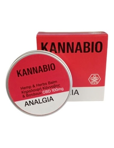 KANNABIO Κηραλοιφή Κάνναβης ANALGIA...