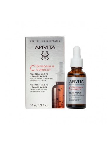 APIVITA C15 PROPOLIS CORRECT SERUM 30ML