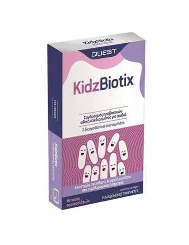 QUEST KIDZBIOTIX 15 TABS