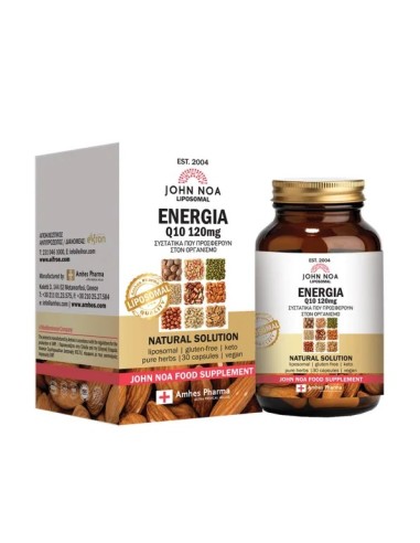 JOHN NOA ENERGIA Q10 120MG 30CAPS