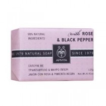 APIVITA NATURAL SOAP ROSE 125gr