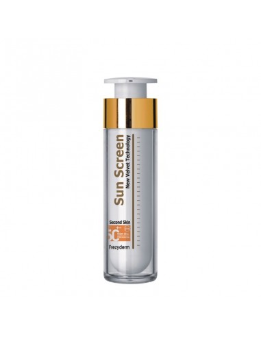 FREZYDERM SUN SCREEN VELVET SECOND SKIN FACE SPF 50+ 150ml