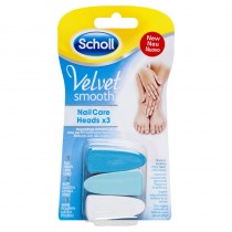 DR SCHOLL VELVET SMOOTH NAIL & CARE REFILL 2 pieces