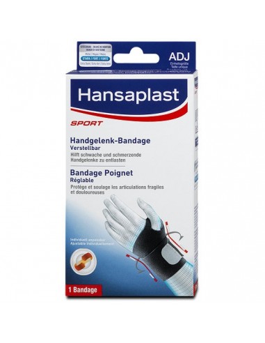 HANSAPLAST SPORT HANSAPLAST ADJUSTABLE WRISTBAND 