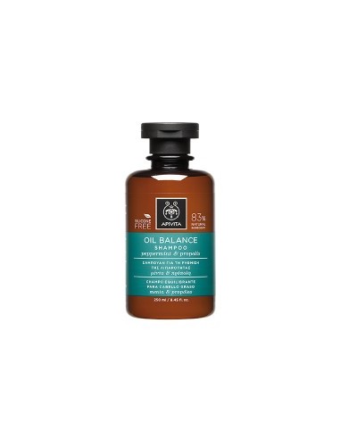APIVITA IOL BALANCE SHAMPOO WITH PEPERMINT AND PROPOLIS 250ml