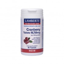 LAMBERTS CRANBERRY 18.750mg 60tabs