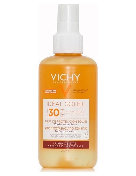 VICHY IDEAL SOLEIL ENHANCED TAN PROTECTIVE SOLAR WATER SPF30  200ml
