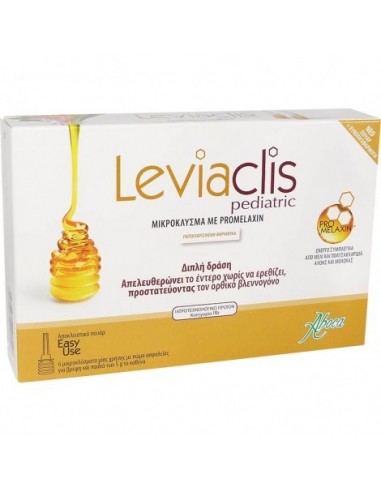 ABOCA LEVIACLIS PEDIATRIC ΜΙΚΡΟΚΛΥΣΜΑΤΑ ΠΑΙΔΙΑ & ΒΡΕΦΗ ΜΕ PROMELAXIN 6x5gr 